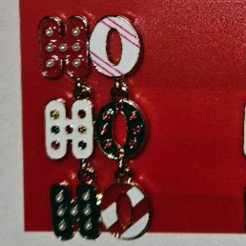 NWT HO HO HO  earrings, Whimsical! - Picture 3 of 4